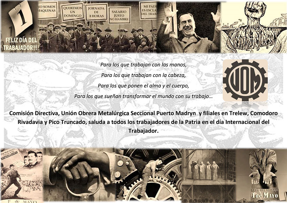 La UOM saluda a los trabajadores