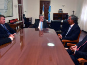 Das Neves recibió a directivo de grupo inversor privado más importante del país